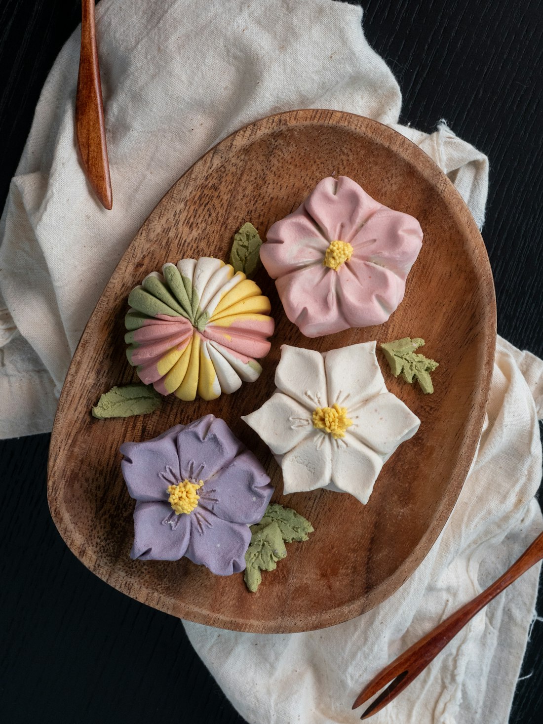 素材からつくる、手づくりの和菓子